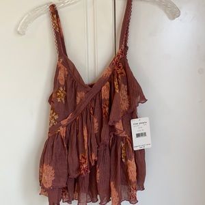 Pattern free people flowy tank